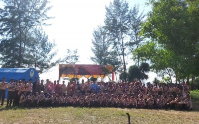 Perkemahan Bakti Masyarakat SMA Negeri 1 Manggar, Ciptakan Kepedulian Terhadap Sesama